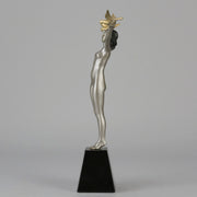 Chiparus Lady with Doves - Art Deco Figurines - Hickmet Fine Arts