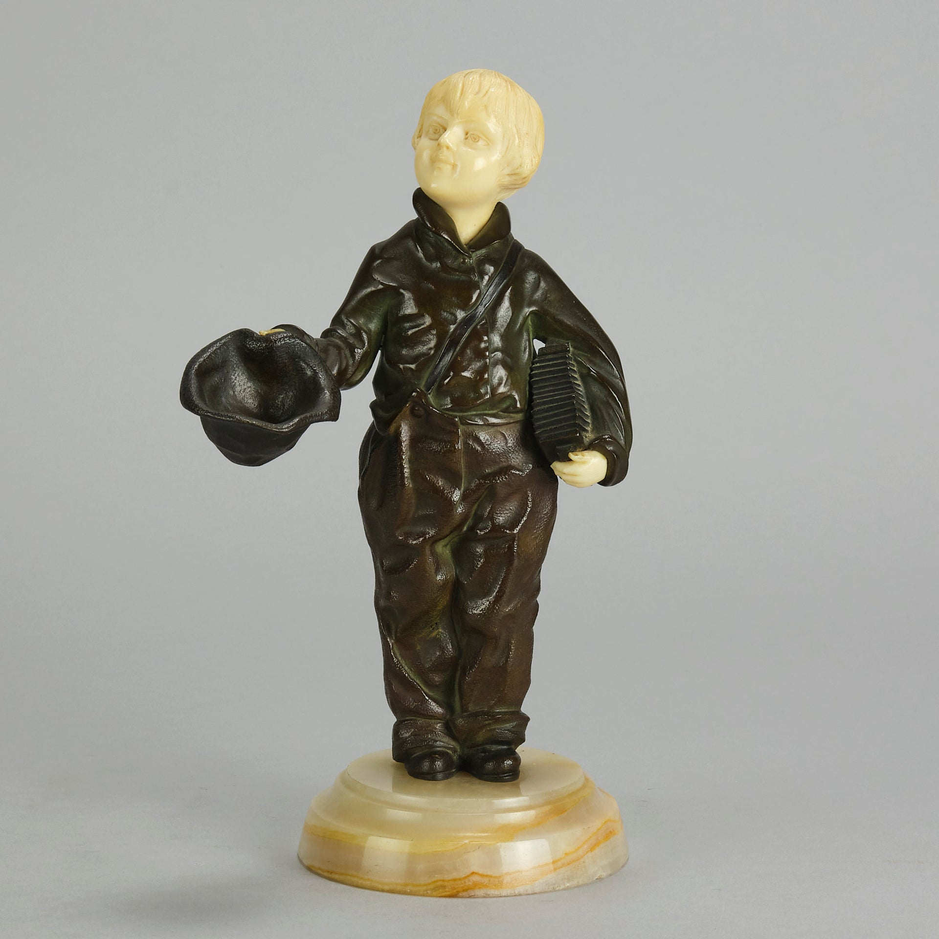 Chiparus Boy - Demetre Chiparus Bronze - Hickmet Fine Arts