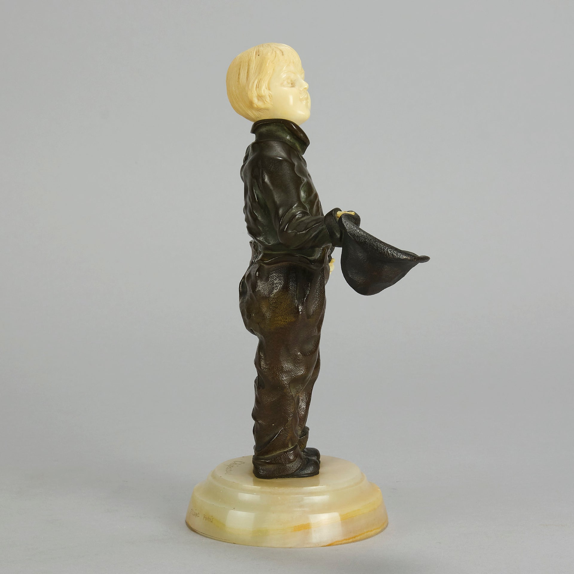 Chiparus Boy - Demetre Chiparus Bronze - Hickmet Fine Arts