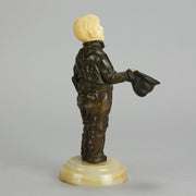 Chiparus Boy - Demetre Chiparus Bronze - Hickmet Fine Arts