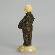 Chiparus Boy - Demetre Chiparus Bronze - Hickmet Fine Arts
