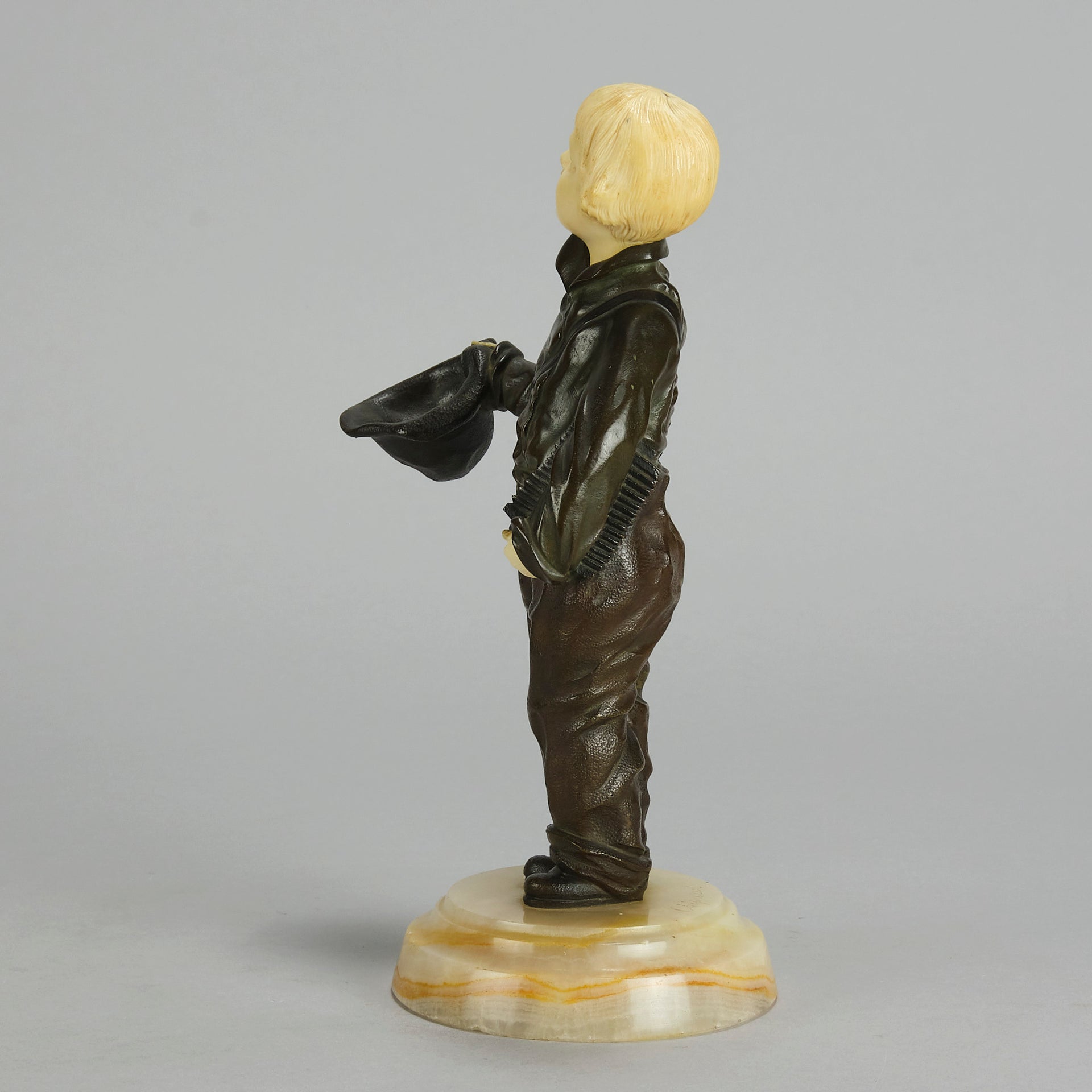 Chiparus Boy - Demetre Chiparus Bronze - Hickmet Fine Arts