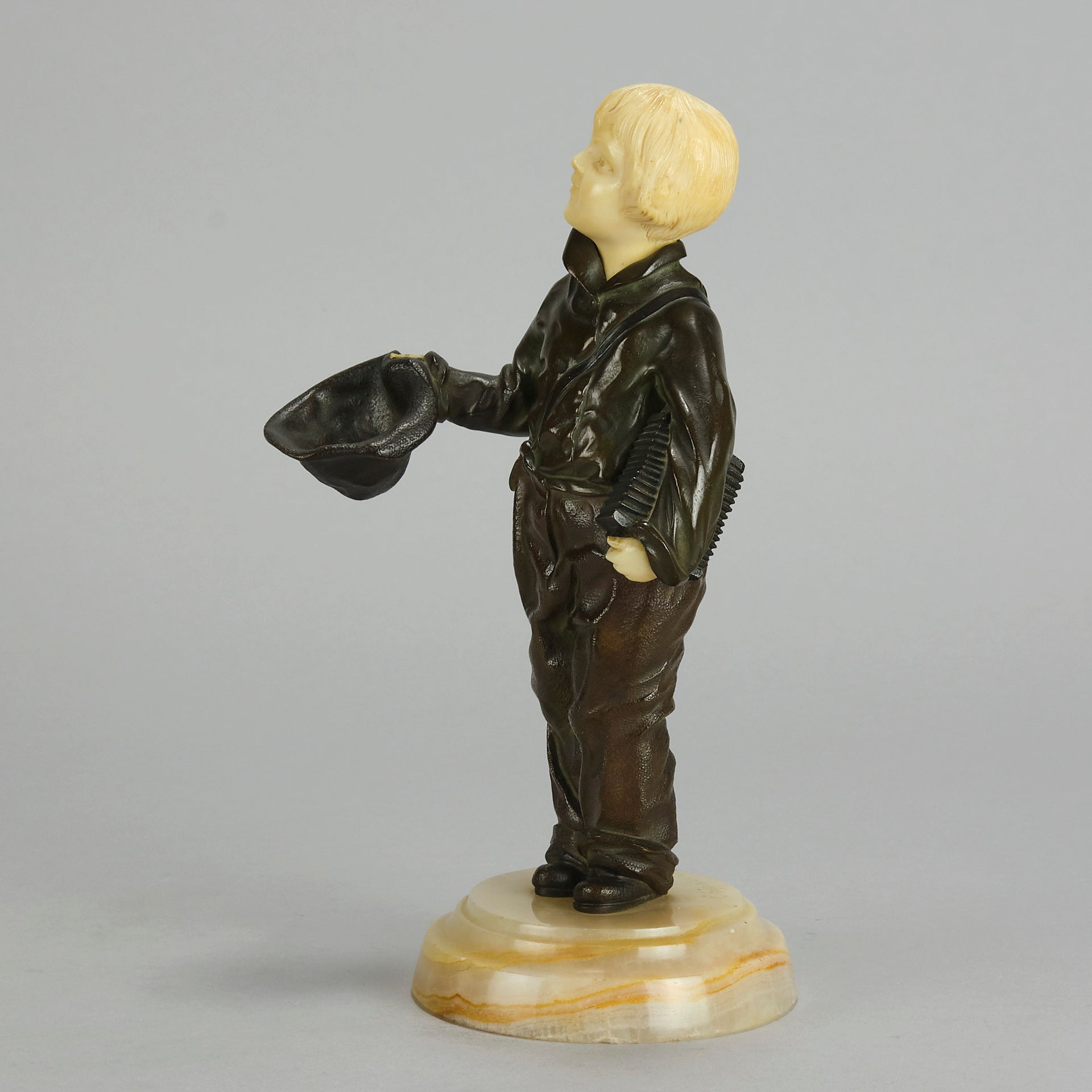 Chiparus Boy - Demetre Chiparus Bronze - Hickmet Fine Arts