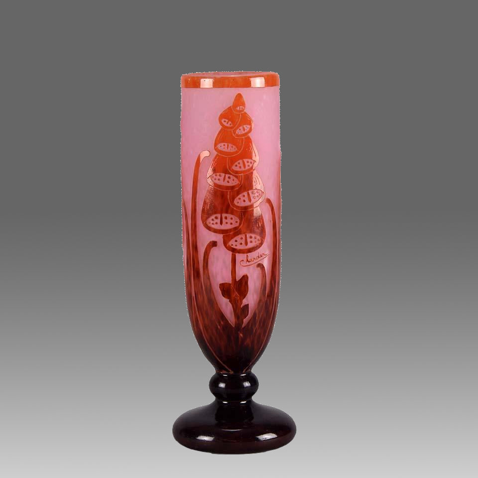"Digitale Vase" by Le Verre Français