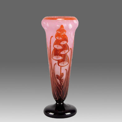 "Digitale Vase" by Le Verre Francais