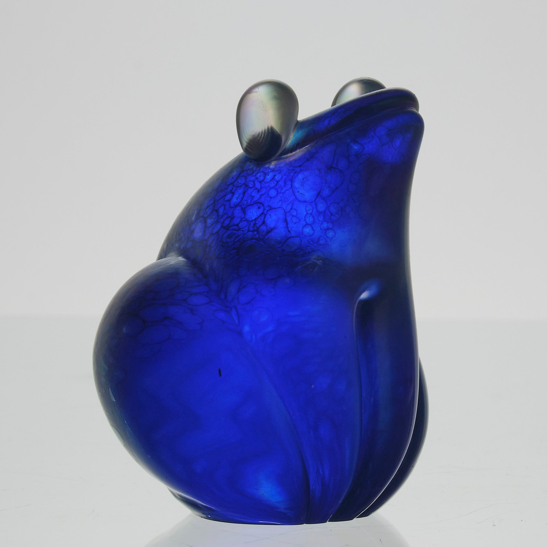 Ditchfield Frog - Iridescent Glass - Hickmet Fine Arts
