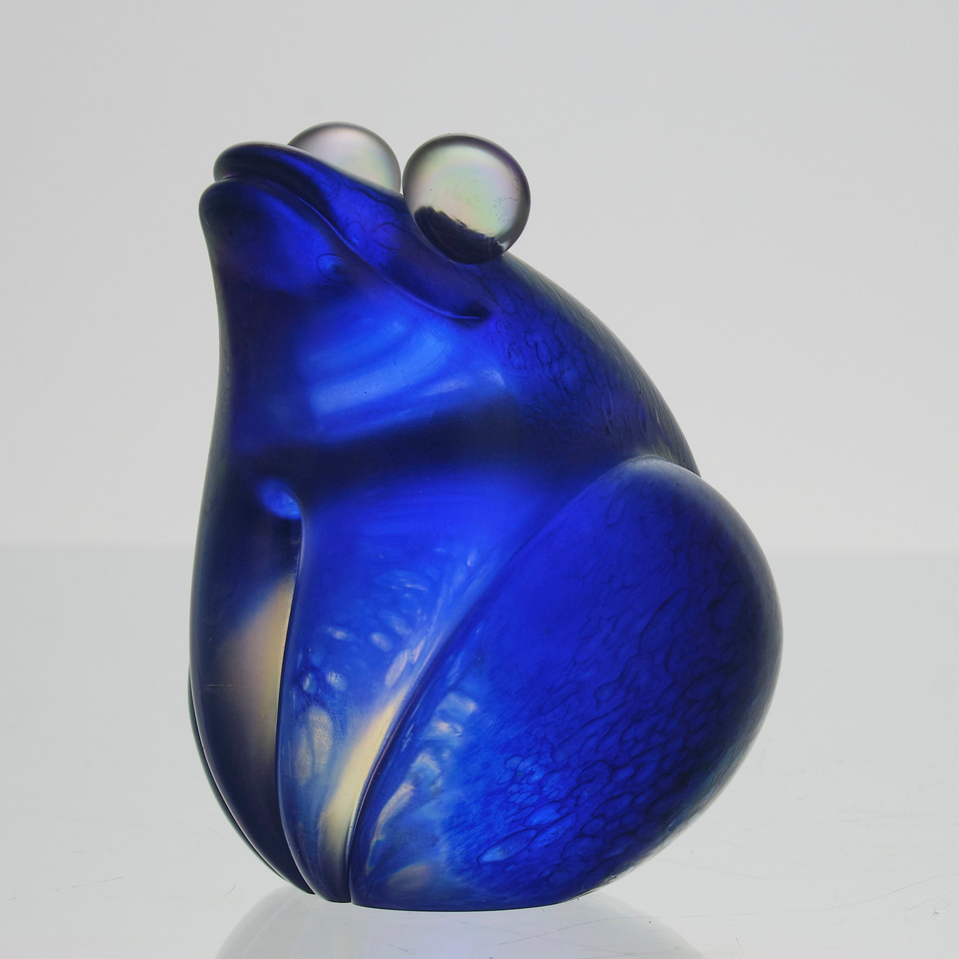 Ditchfield Frog - Iridescent Glass - Hickmet Fine Arts