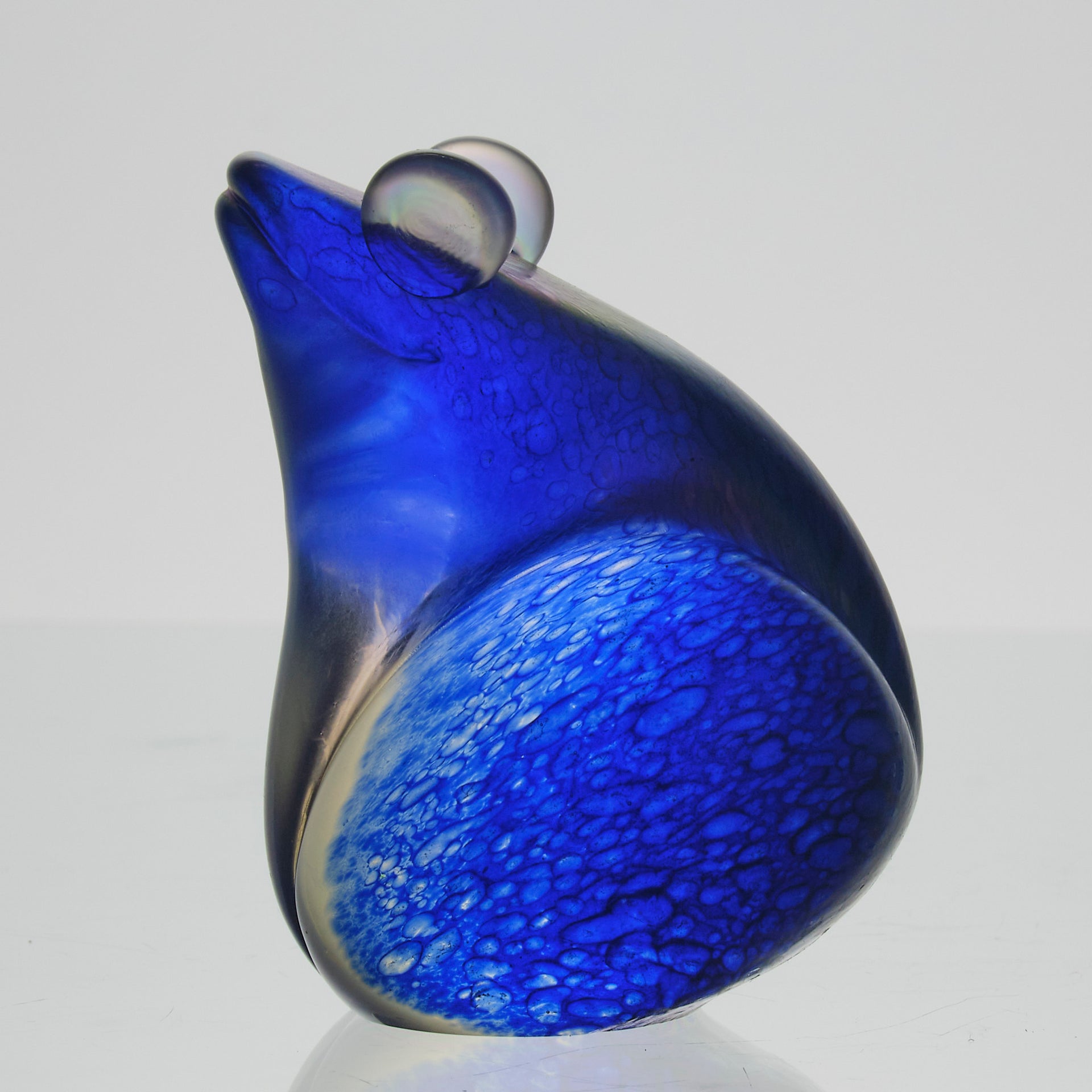 Ditchfield Frog - Iridescent Glass - Hickmet Fine Arts