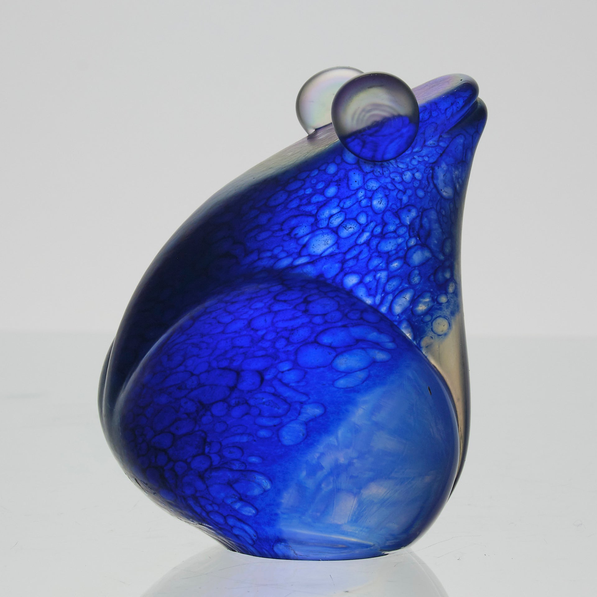 Ditchfield Frog - Iridescent Glass - Hickmet Fine Arts
