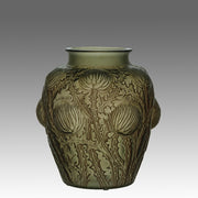 Rene Lalique Domremy Vase - Art Deco Vase - Hickmet Fine Arts