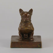 "Seated French Bulldog" by Dora Heber - Hickmet Fine Arts 