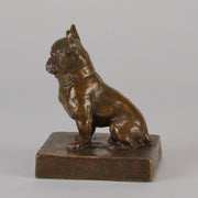 "Seated French Bulldog" by Dora Heber - Hickmet Fine Arts 