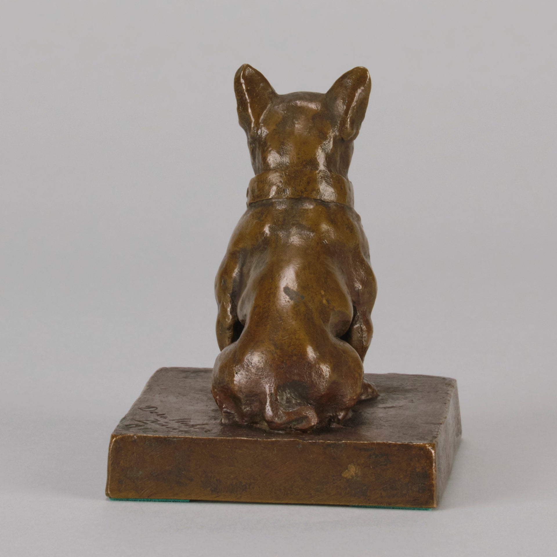 "Seated French Bulldog" by Dora Heber - Hickmet Fine Arts 