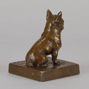 "Seated French Bulldog" by Dora Heber - Hickmet Fine Arts 