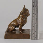 "Seated French Bulldog" by Dora Heber - Hickmet Fine Arts 