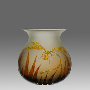 StanMir Vase - Dragonfly Vase - Hickmet Fine Arts 