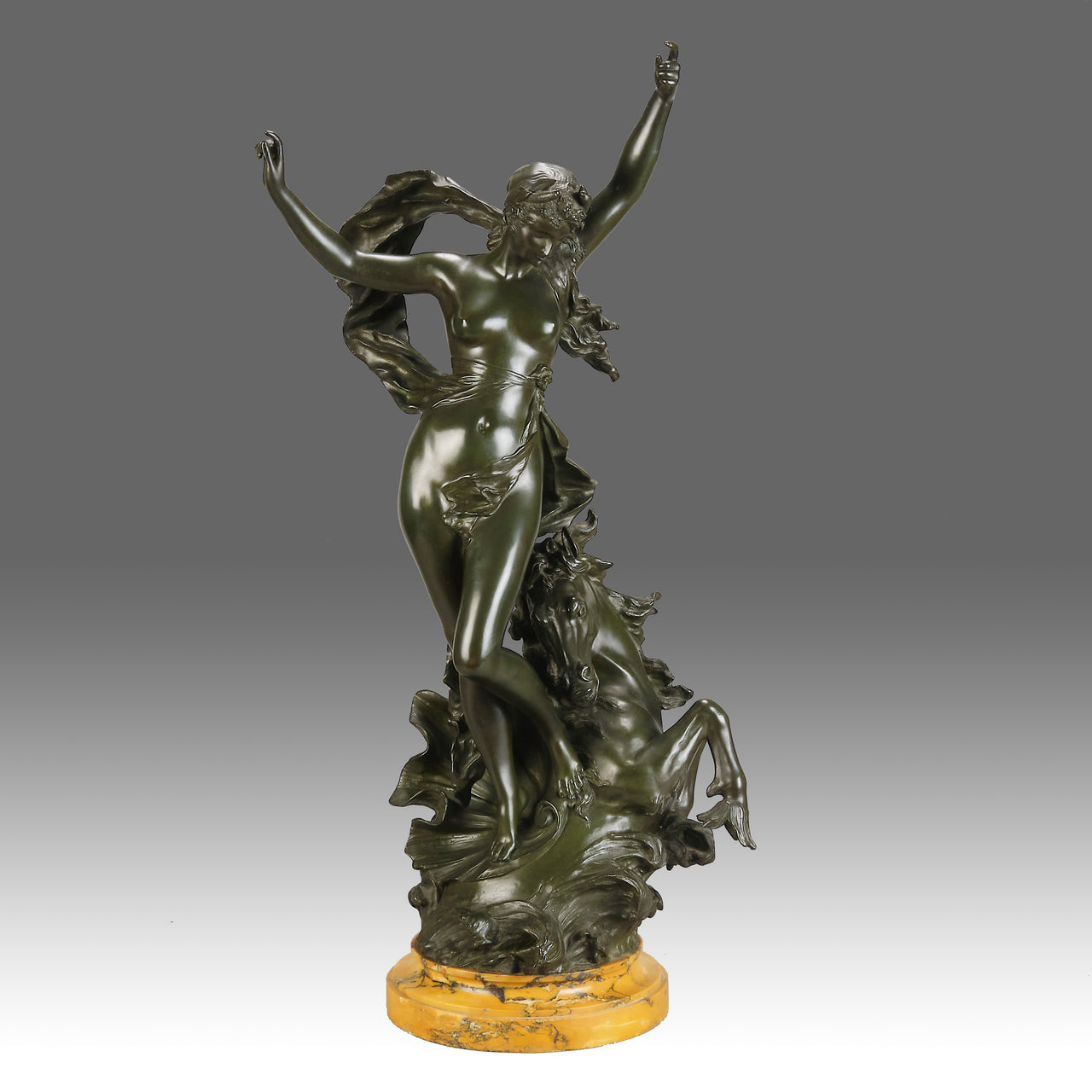 "Woman with Hippocamp" by Edouart Drouot