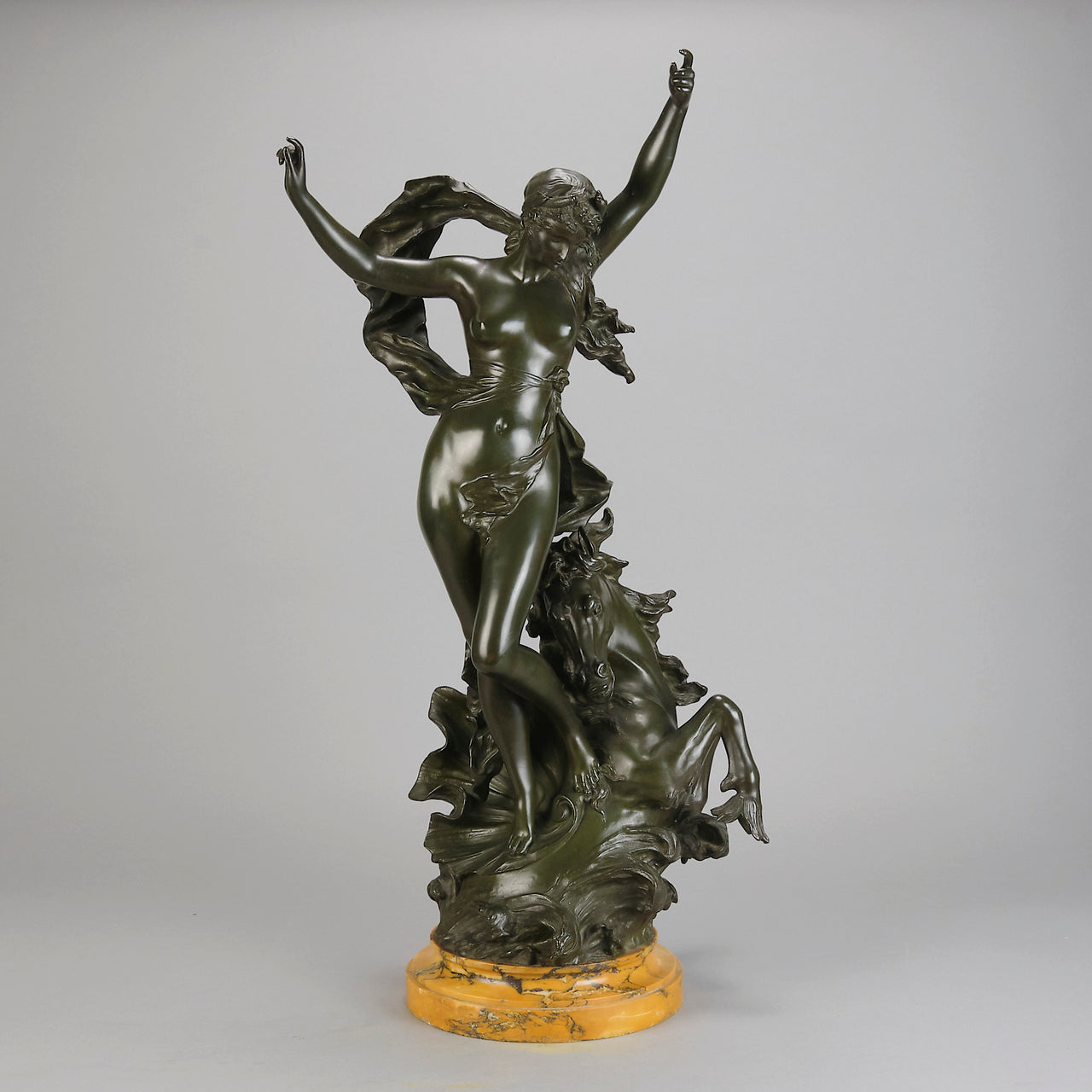 "Woman with Hippocamp" by Edouart Drouot