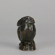 Seated Rabbit Bronze - Animalier - Hickmet Fine Arts 