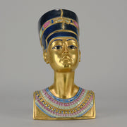 Italian Porcelain Nefertiti by Edoardo Tasca - Hickmet Fine Arts 