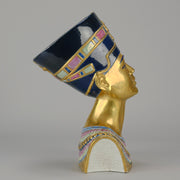 Italian Porcelain Nefertiti by Edoardo Tasca - Hickmet Fine Arts 
