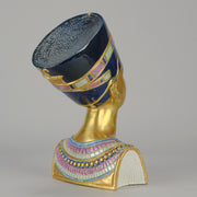 Italian Porcelain Nefertiti by Edoardo Tasca - Hickmet Fine Arts 