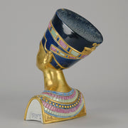 Italian Porcelain Nefertiti by Edoardo Tasca - Hickmet Fine Arts 