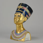 Italian Porcelain Nefertiti by Edoardo Tasca - Hickmet Fine Arts 
