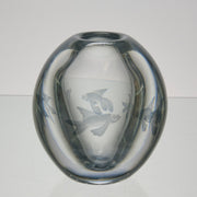 Edward Hald Orrefors Aquarium Vase - Hickmet Fine Arts 