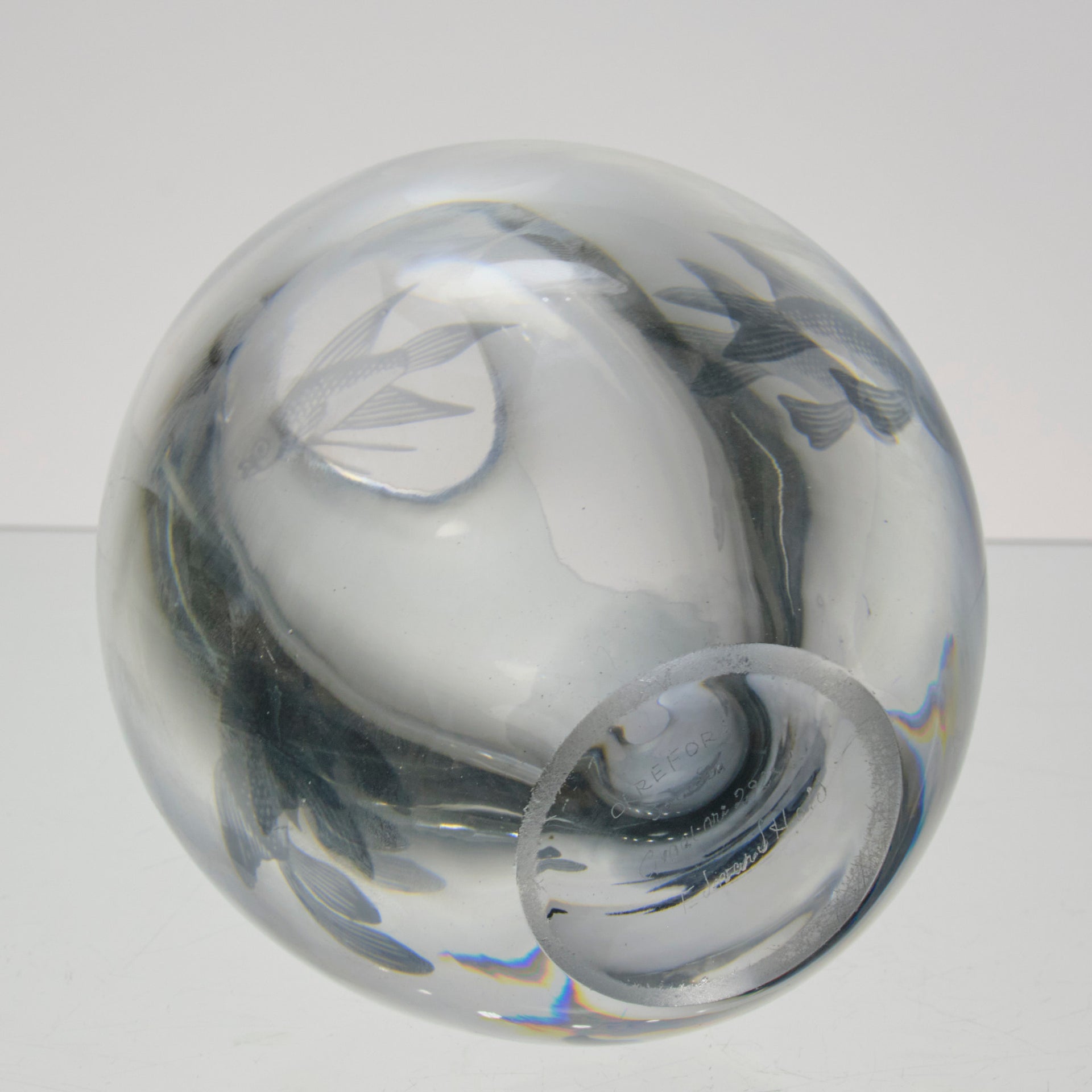 Edward Hald Orrefors Aquarium Vase - Hickmet Fine Arts 