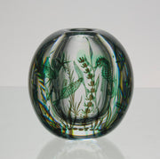 "Sea Horse Vase" by Edward Hald for Orrefors - Hickmet Fine Arts 