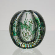 "Sea Horse Vase" by Edward Hald for Orrefors - Hickmet Fine Arts 