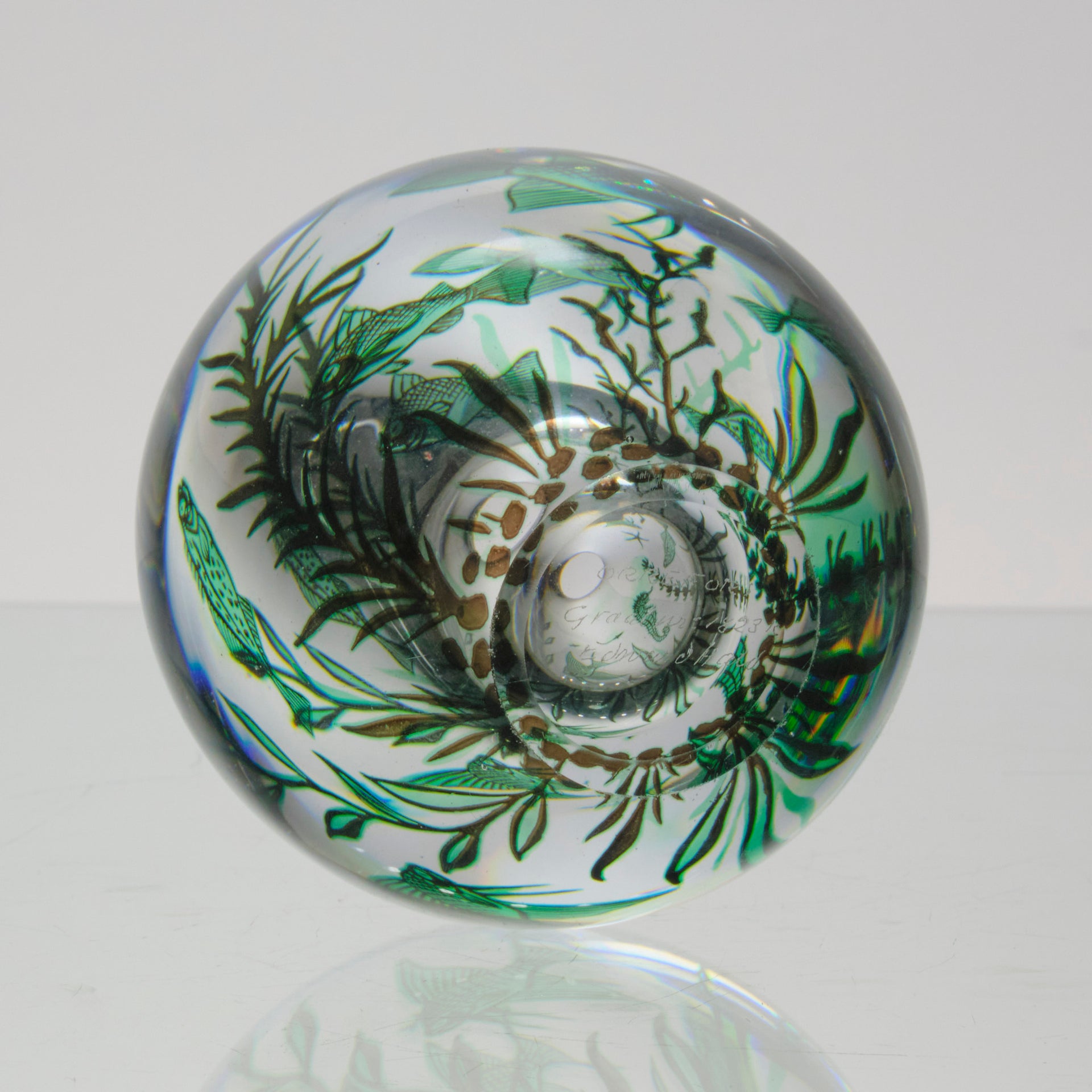 "Sea Horse Vase" by Edward Hald for Orrefors - Hickmet Fine Arts 