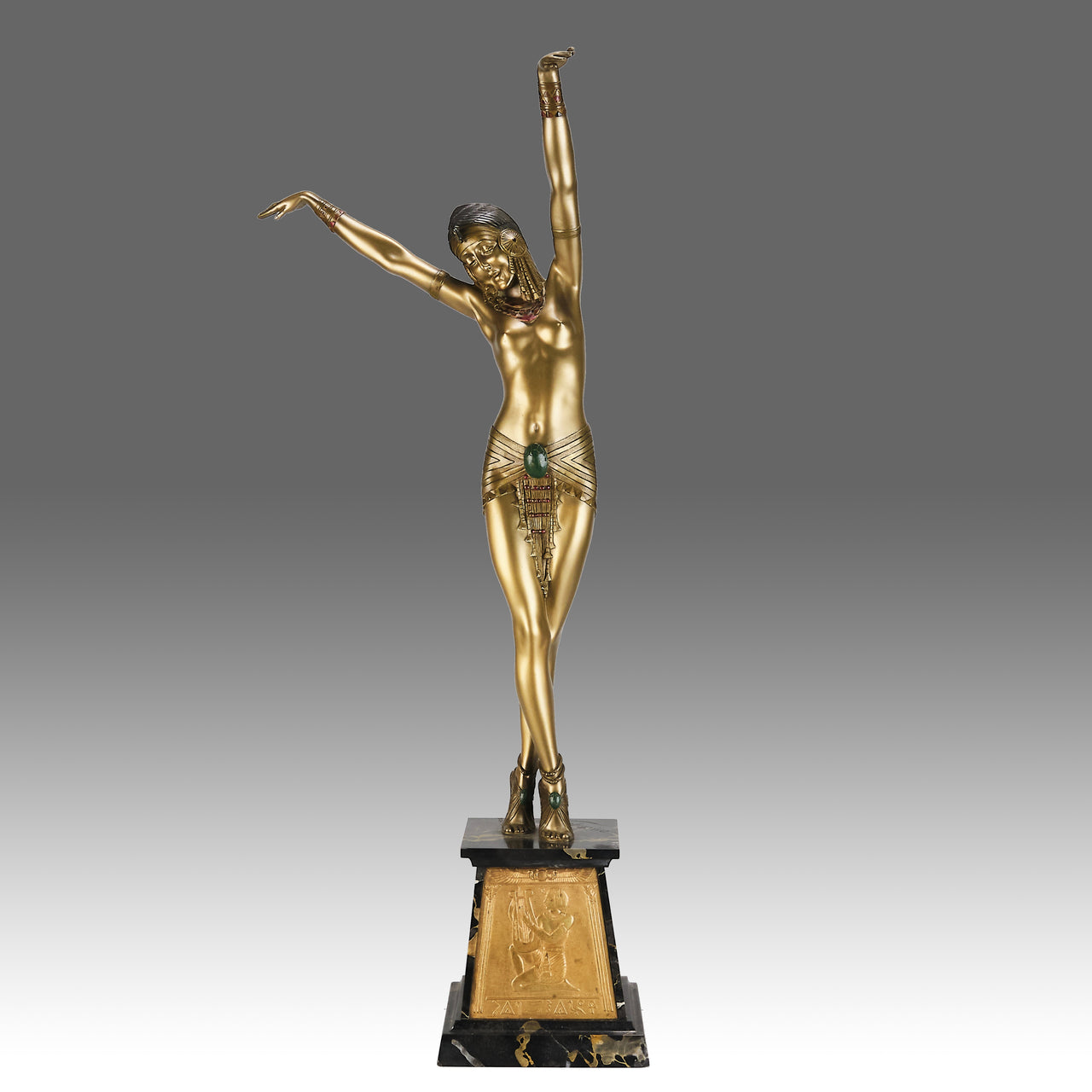 Chiparus Bronze Egyptian Dancer