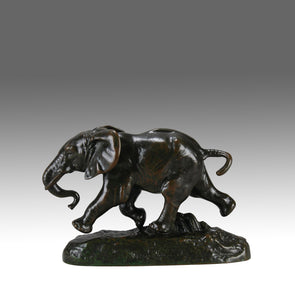 Barye Elephant - 'Elephant du Senegal' - Hickmet Fine Arts