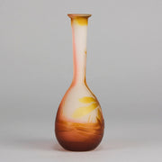 Emile Galle Dragonfly Vase - Art Nouveau Glass - Hickmet Fine Arts