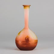 Emile Galle Dragonfly Vase - Art Nouveau Glass - Hickmet Fine Arts