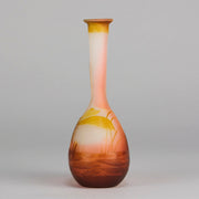 Emile Galle Dragonfly Vase - Art Nouveau Glass - Hickmet Fine Arts