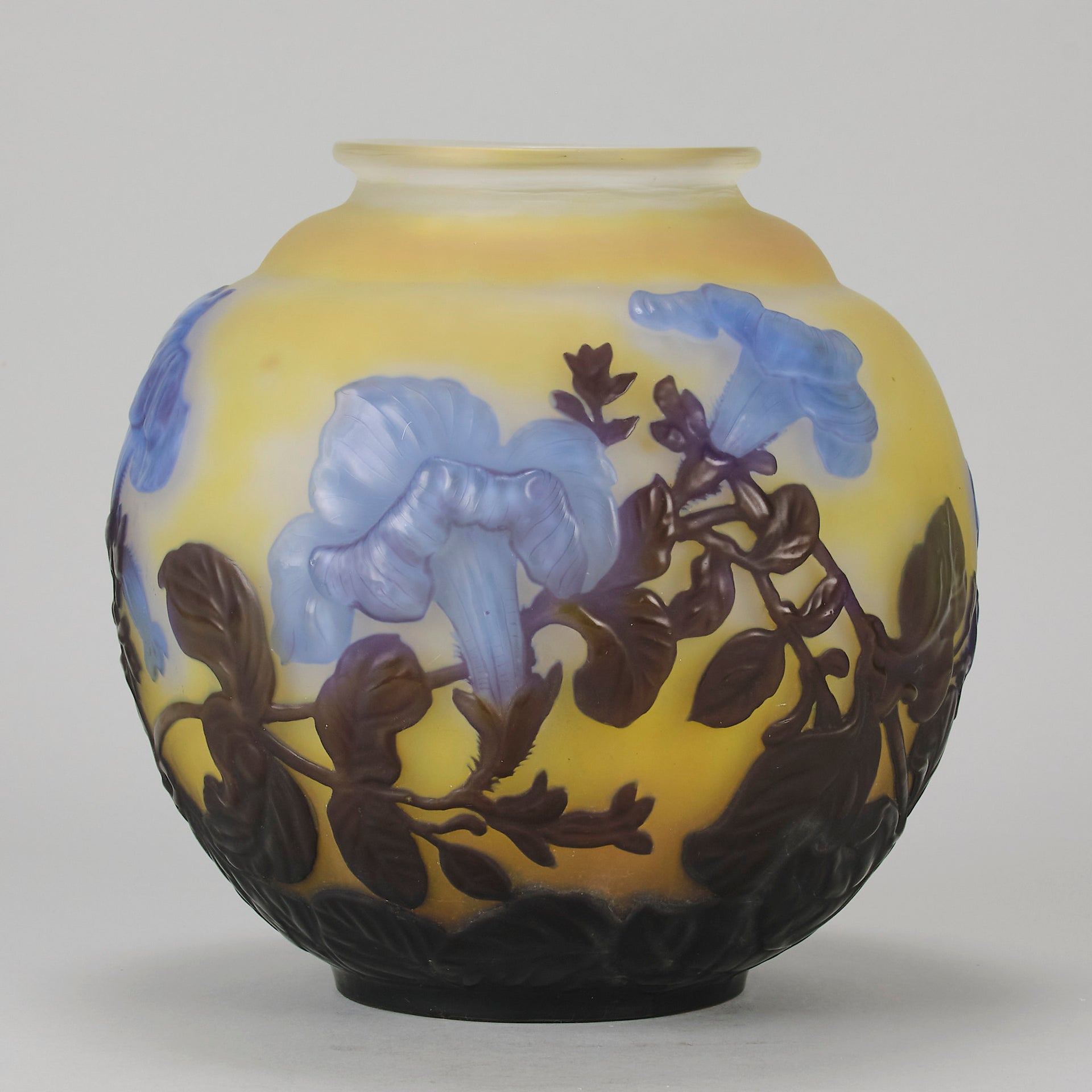 Emile Galle Souffle Vase - Art Nouveau Glass - Hickmet Fine Arts