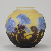 Emile Galle Souffle Vase - Art Nouveau Glass - Hickmet Fine Arts