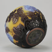 Emile Galle Souffle Vase - Art Nouveau Glass - Hickmet Fine Arts