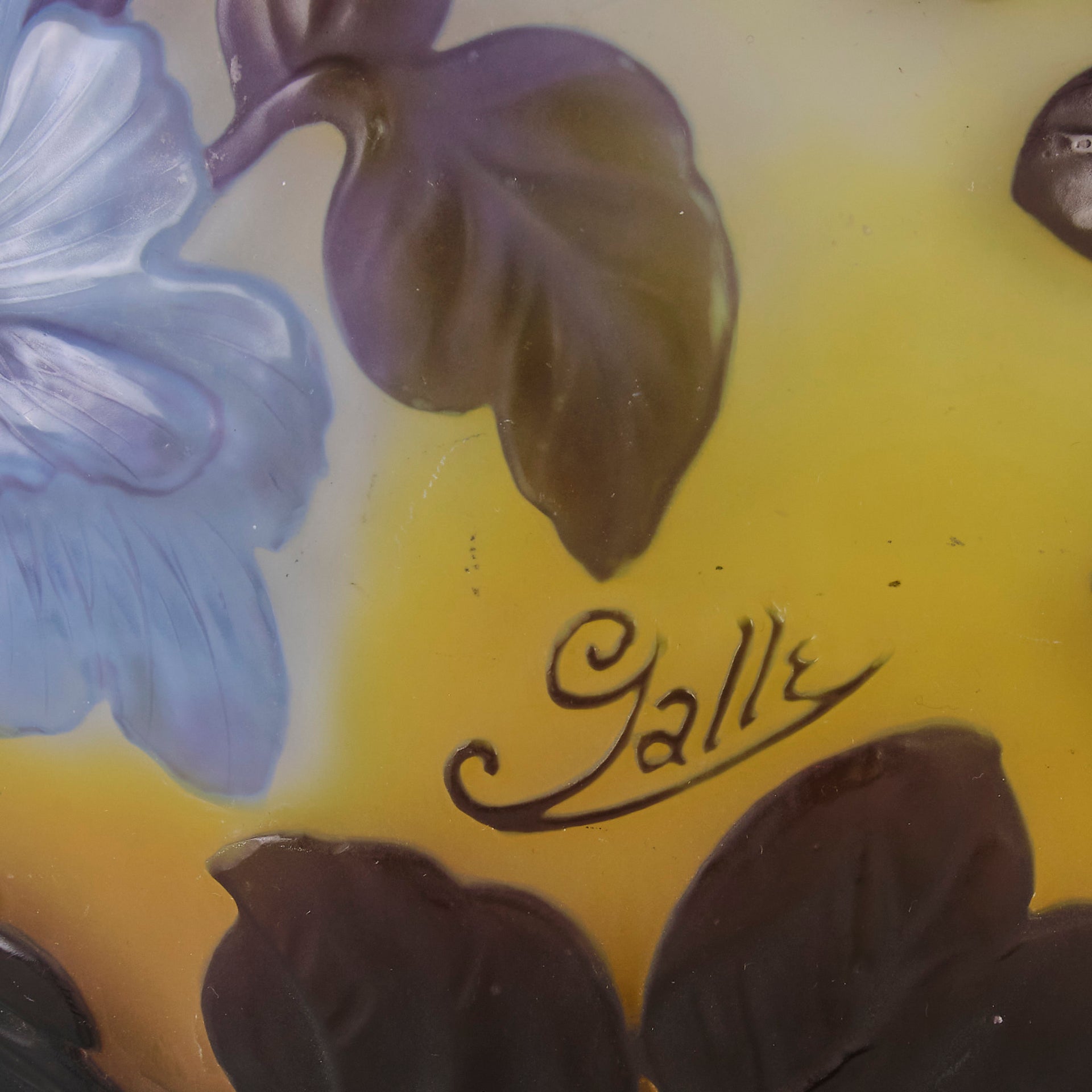 Emile Galle Souffle Vase - Art Nouveau Glass - Hickmet Fine Arts