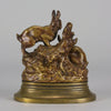 Truffot Rabbits - Animalier Bronze - Hickmet Fine Arts