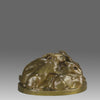 Emilie Fiero Bronze - Mother & Young Rabbits - Hickmet Fine Arts 