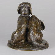 Ravageot et Ravageole - Fremiet Bronze Hounds - Hickmet Fine Arts 