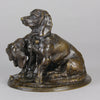 Ravageot et Ravageole - Fremiet Bronze Hounds - Hickmet Fine Arts 