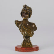 Art Nouveau Bronze - Villanis Ida - Hickmet Fine Arts