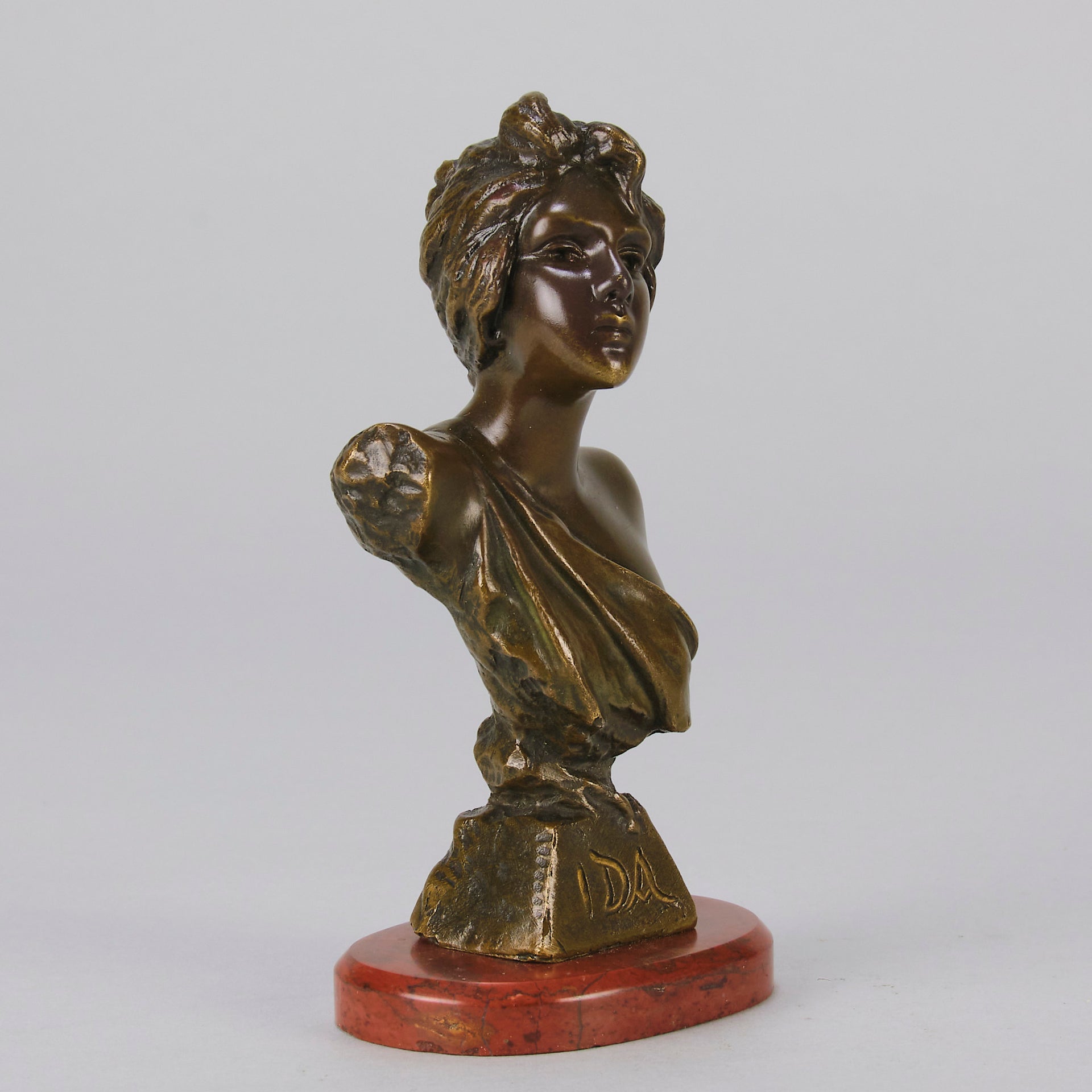Art Nouveau Bronze - Villanis Ida - Hickmet Fine Arts