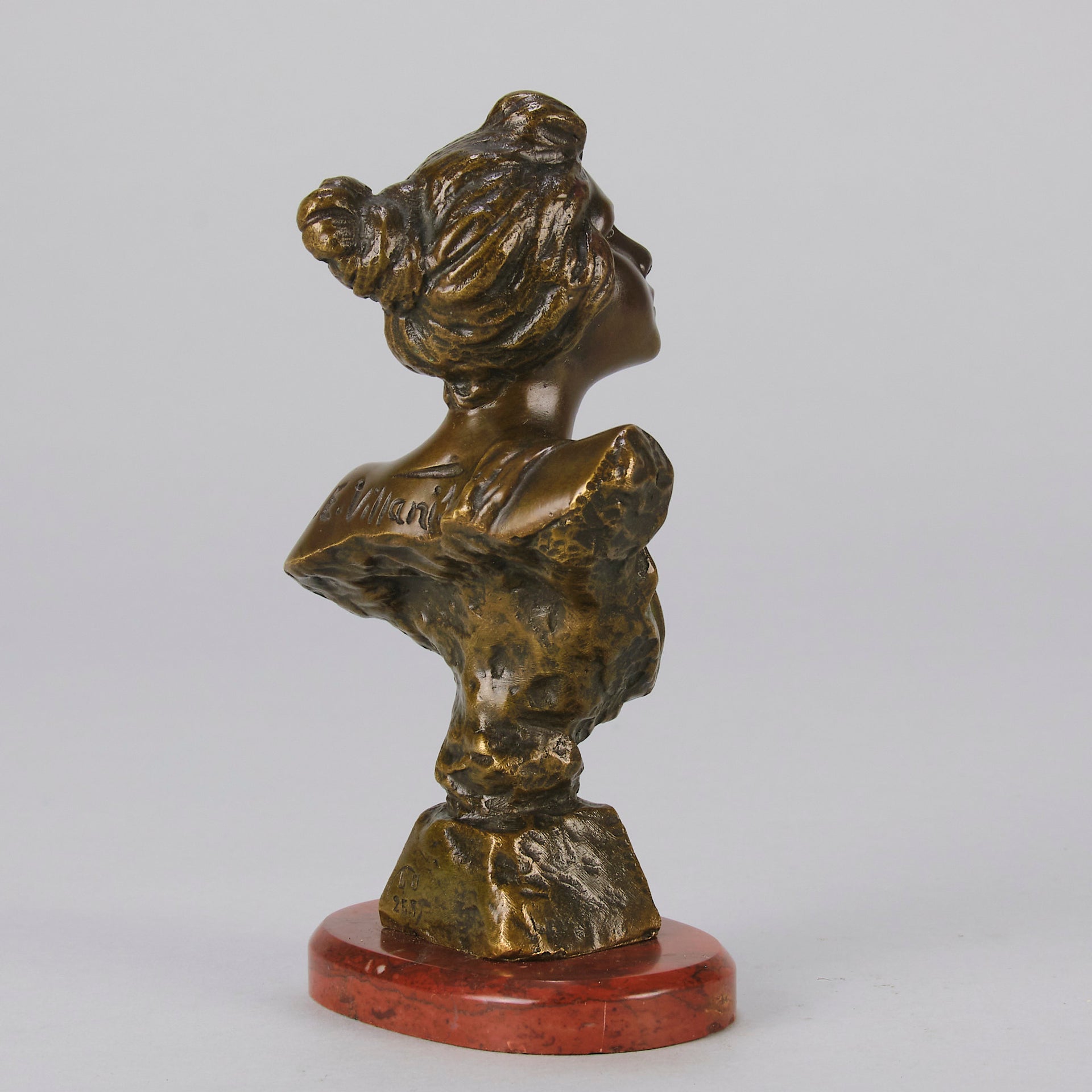 Art Nouveau Bronze - Villanis Ida - Hickmet Fine Arts