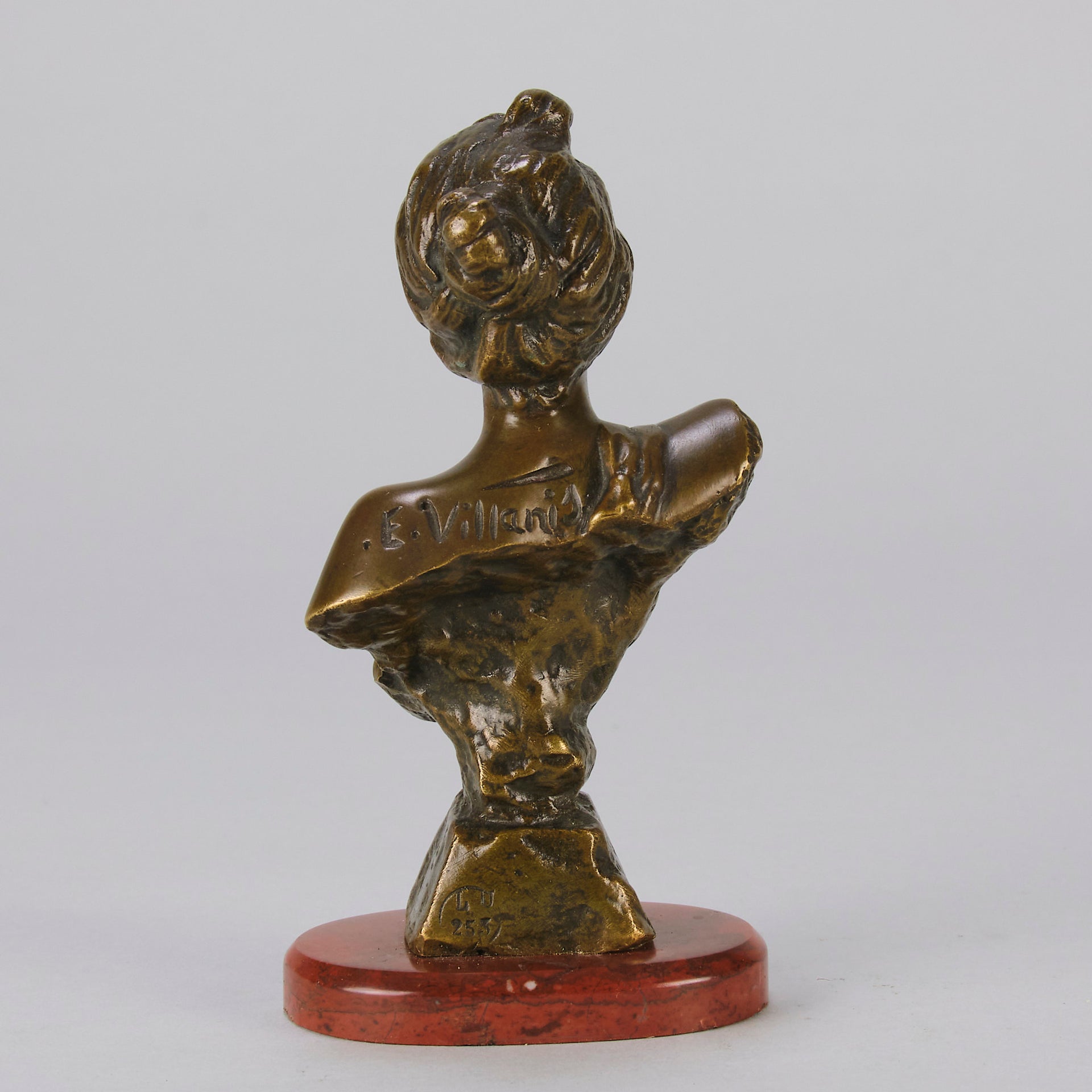 Art Nouveau Bronze - Villanis Ida - Hickmet Fine Arts